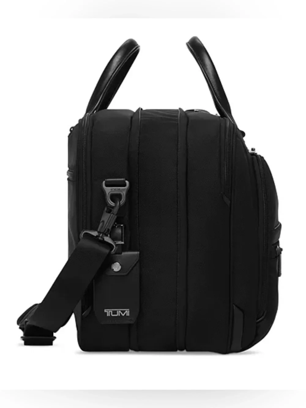 Tumi Black Alpha 4 Medium 15